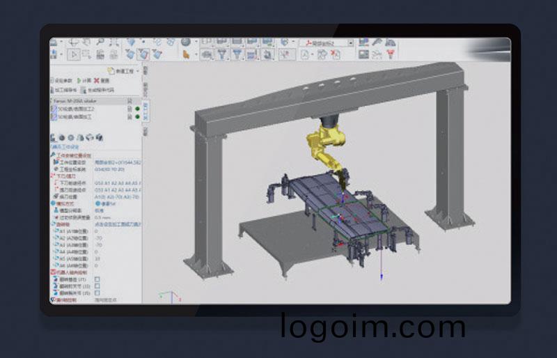 三(san)維機器人激光切割(ge)機(ji),三維(wei)激(ji)光切割(ge)機,3D激(ji)光切割(ge)機,離線編程輭件